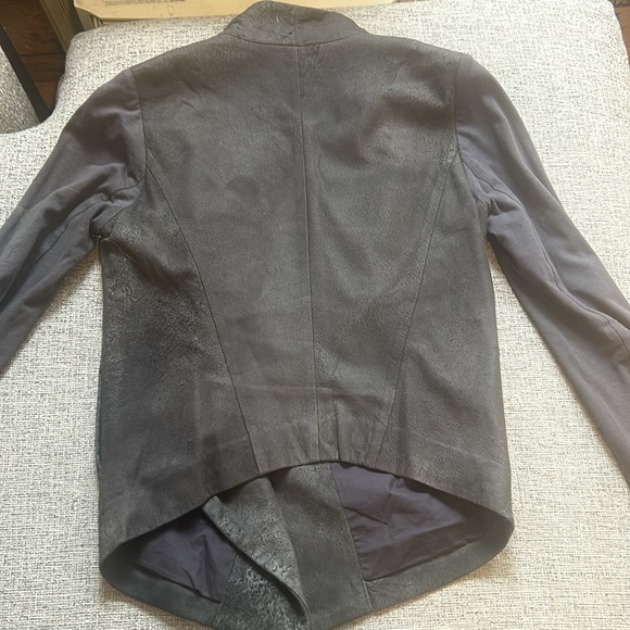 Distressed Leather Jacket - Picture 5 of 8